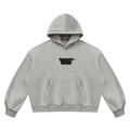 Unisex Vintage Wash Boxy Fleece Hoodie