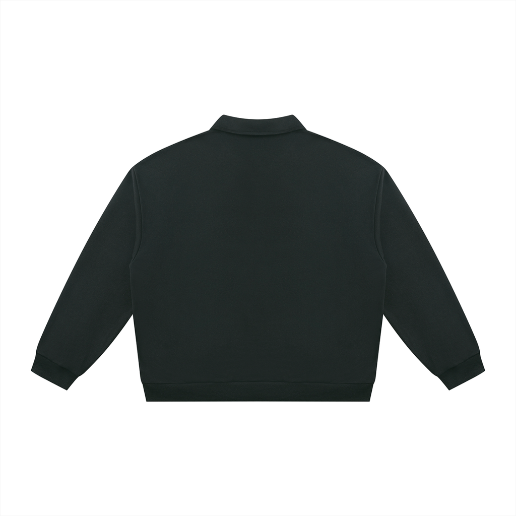 Unisex Oversized Collared Sweatshirt
