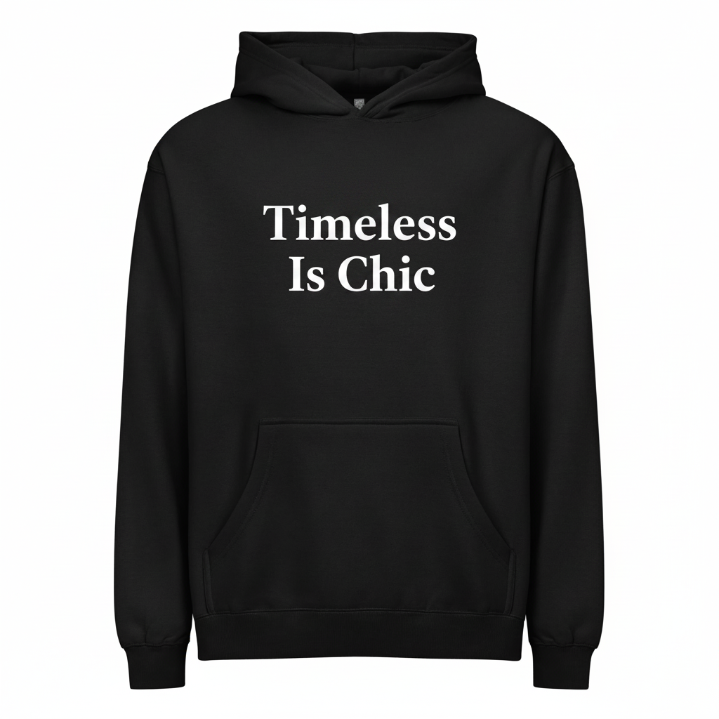 Men’s box hoodie